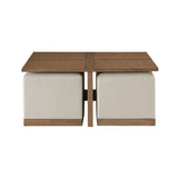 Sienna Light Gray Cocktail Table by Homelegance at Eve Furniture