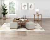 Sienna Light Gray End Table by Homelegance at Eve Furniture