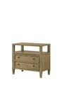 Sienna Rustic Natural Nightstand by Crown Mark at Eve Furniture