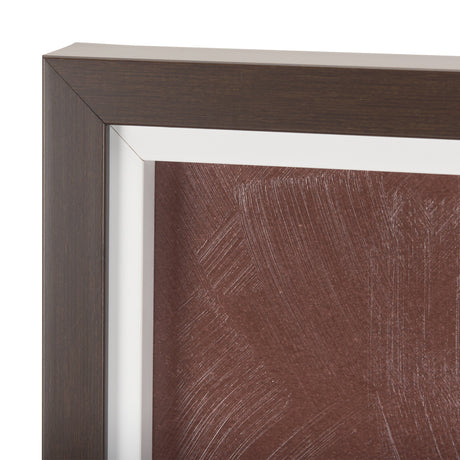 Sienna Silhouette I by Mercana Studio a Hand Embellished Textured Framed Art Print by Mercana at Eve Furniture