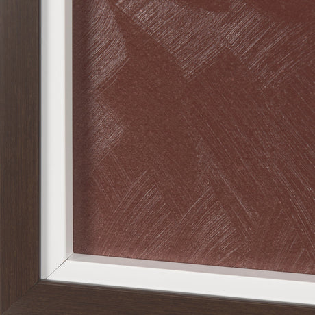 Sienna Silhouette II by Mercana Studio a Hand Embellished Textured Framed Art Print by Mercana at Eve Furniture