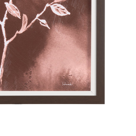 Sienna Silhouette III by Mercana Studio a Hand Embellished Textured Framed Art Print by Mercana at Eve Furniture