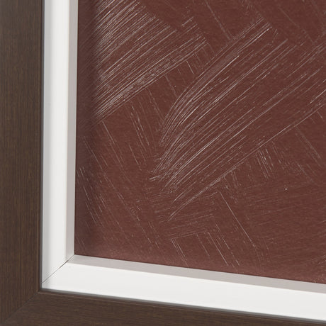 Sienna Silhouette III by Mercana Studio a Hand Embellished Textured Framed Art Print by Mercana at Eve Furniture