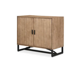 Sierra 2 Door Cabinet Natural by Moe's Home at Eve Furniture