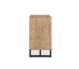 Sierra 2 Door Cabinet Natural by Moe's Home at Eve Furniture