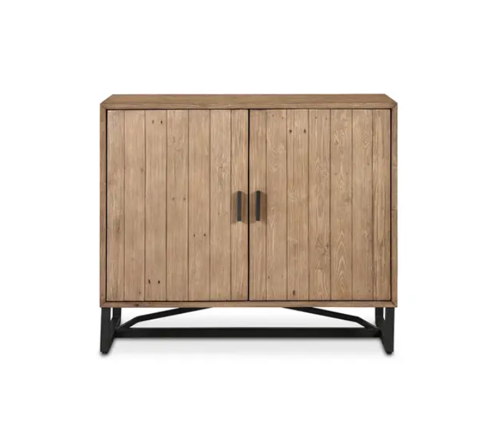 Sierra 2 Door Cabinet Natural by Moe's Home at Eve Furniture