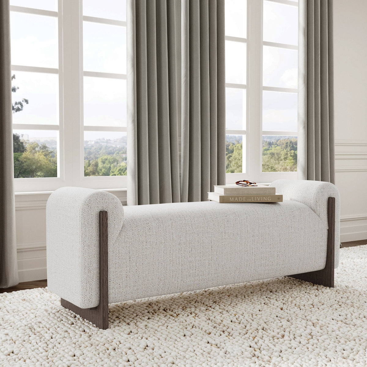 Sierra Accent Bench by Classic Home at Eve Furniture