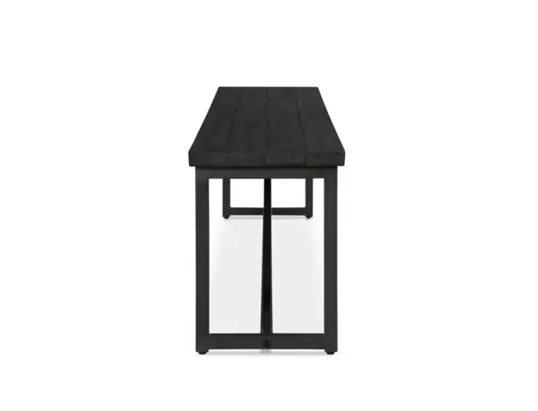 Sierra Bench Black by Moe's Home at Eve Furniture
