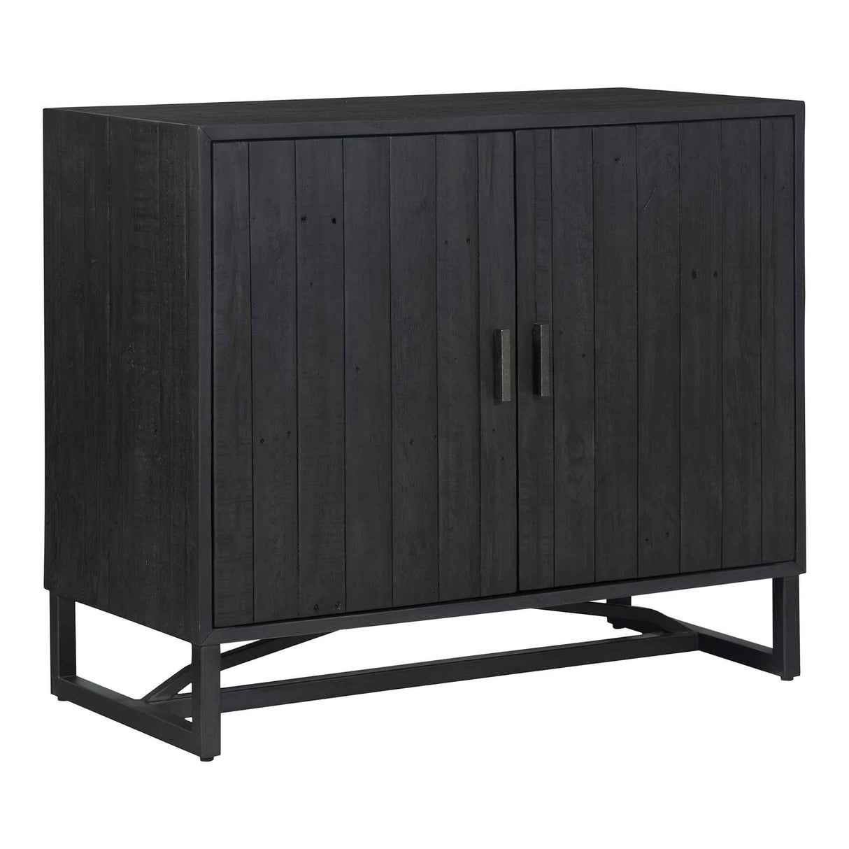 Sierra Black 2 Door Cabinet