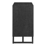 Sierra Black 2 Door Cabinet