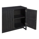 Sierra Black 2 Door Cabinet by Moe's Home at Eve Furniture