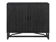 Sierra Black 2 Door Cabinet