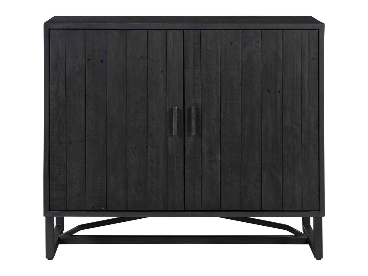 Sierra Black 2 Door Cabinet
