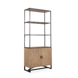 Sierra Bookshelf - Natural by Moe's Home at Eve Furniture
