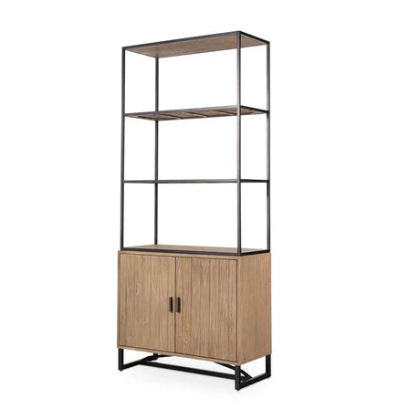 Sierra Bookshelf - Natural by Moe's Home at Eve Furniture