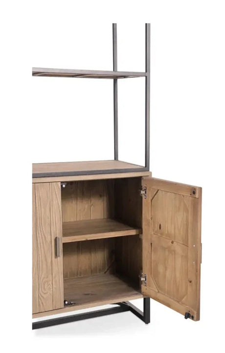 Sierra Bookshelf - Natural by Moe's Home at Eve Furniture