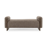 Sierra Bronzed Cocoa Accent Bench by Classic Home at Eve Furniture