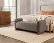 Sierra Bronzed Cocoa Accent Bench by Classic Home at Eve Furniture