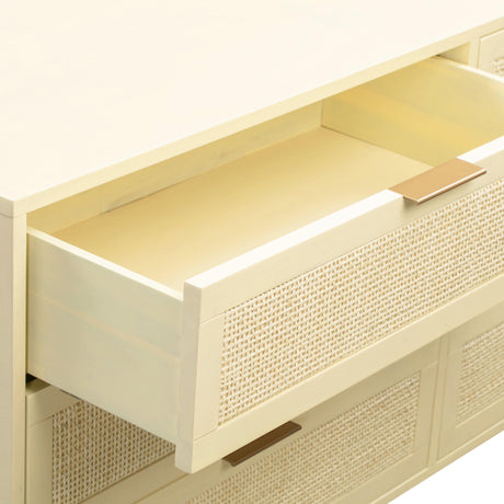 Sierra Cane 6 Drawer Dresser by TOV Furniture at Eve Furniture
