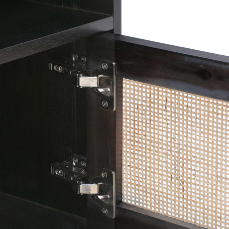 Sierra Cane Media Console by TOV Furniture at Eve Furniture