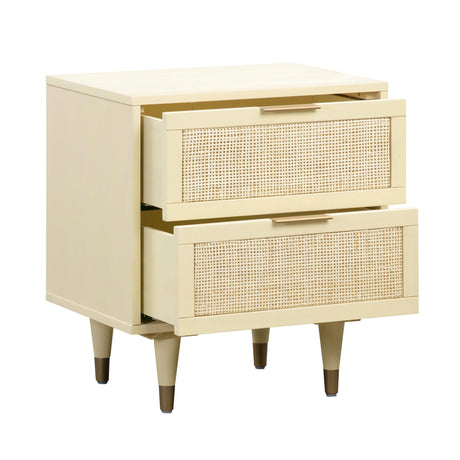 Sierra Cane Nightstand by TOV Furniture at Eve Furniture