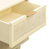 Sierra Cane Nightstand by TOV Furniture at Eve Furniture