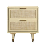 Sierra Cane Nightstand by TOV Furniture at Eve Furniture
