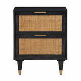 Sierra Cane Nightstand by TOV Furniture at Eve Furniture