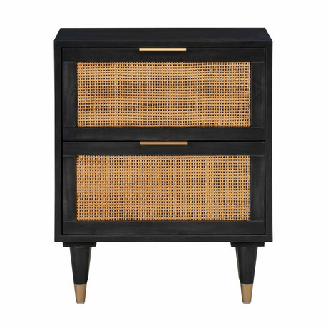 Sierra Cane Nightstand by TOV Furniture at Eve Furniture