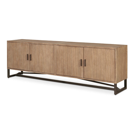 Sierra Natural Media Unit by MOES at Eve Furniture