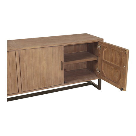 Sierra Natural Media Unit by MOES at Eve Furniture