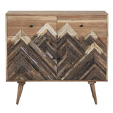 Sierra Nevada Brown Cabinet by Crestview at Eve Furniture