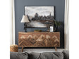 Sierra Nevada Brown Three-Door Sideboard by Crestview at Eve Furniture