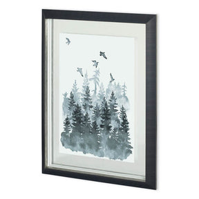 Sierra Vista II by Naomi McCavitt a Hand Embellished Textured Framed Art Print Matted under Glass by Mercana at Eve Furniture