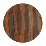 Sierraville 28" Round Coffee Table with Storage in Capri Sheesham by Home Trends & Design at Eve Furniture