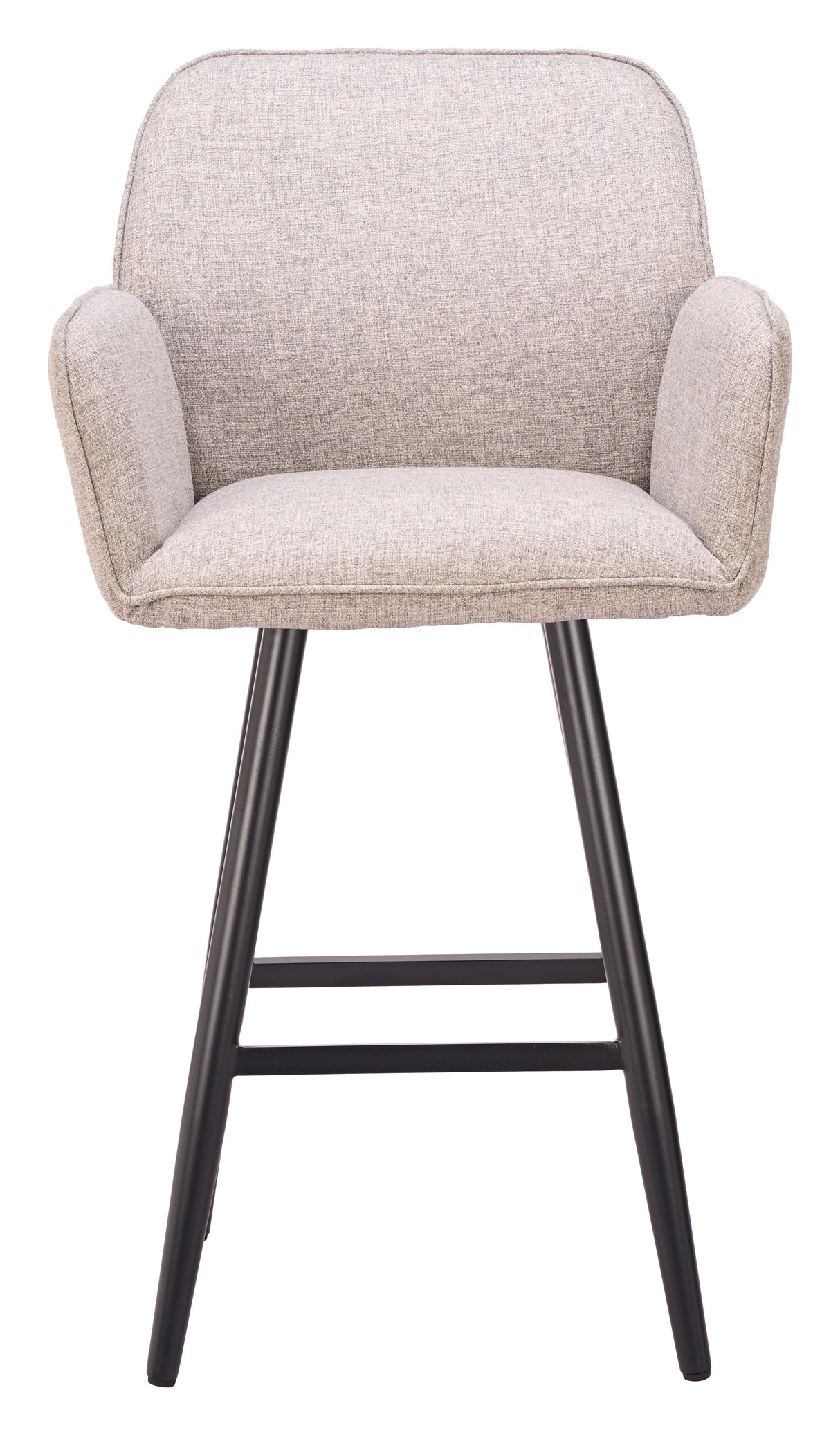 Sieve Beige Outdoor Swivel Barstool by Zuomod at Eve Furniture