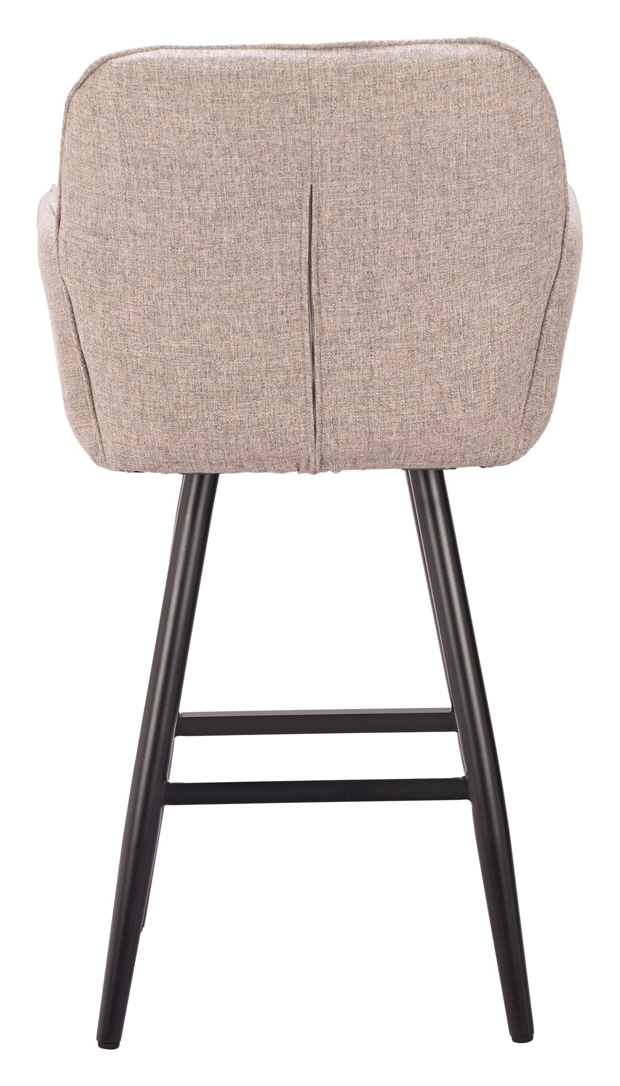 Sieve Beige Outdoor Swivel Barstool by Zuomod at Eve Furniture