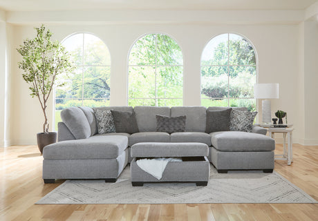 Signature Dove Double Chaise Sectional by Happy Homes at Eve Furniture