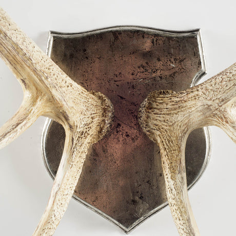 Sika I Natural Finish set of Replica Deer Antlers by Mercana at Eve Furniture