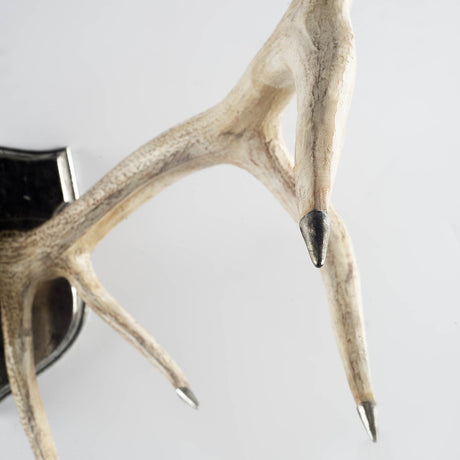 Sika I Natural Finish set of Replica Deer Antlers by Mercana at Eve Furniture