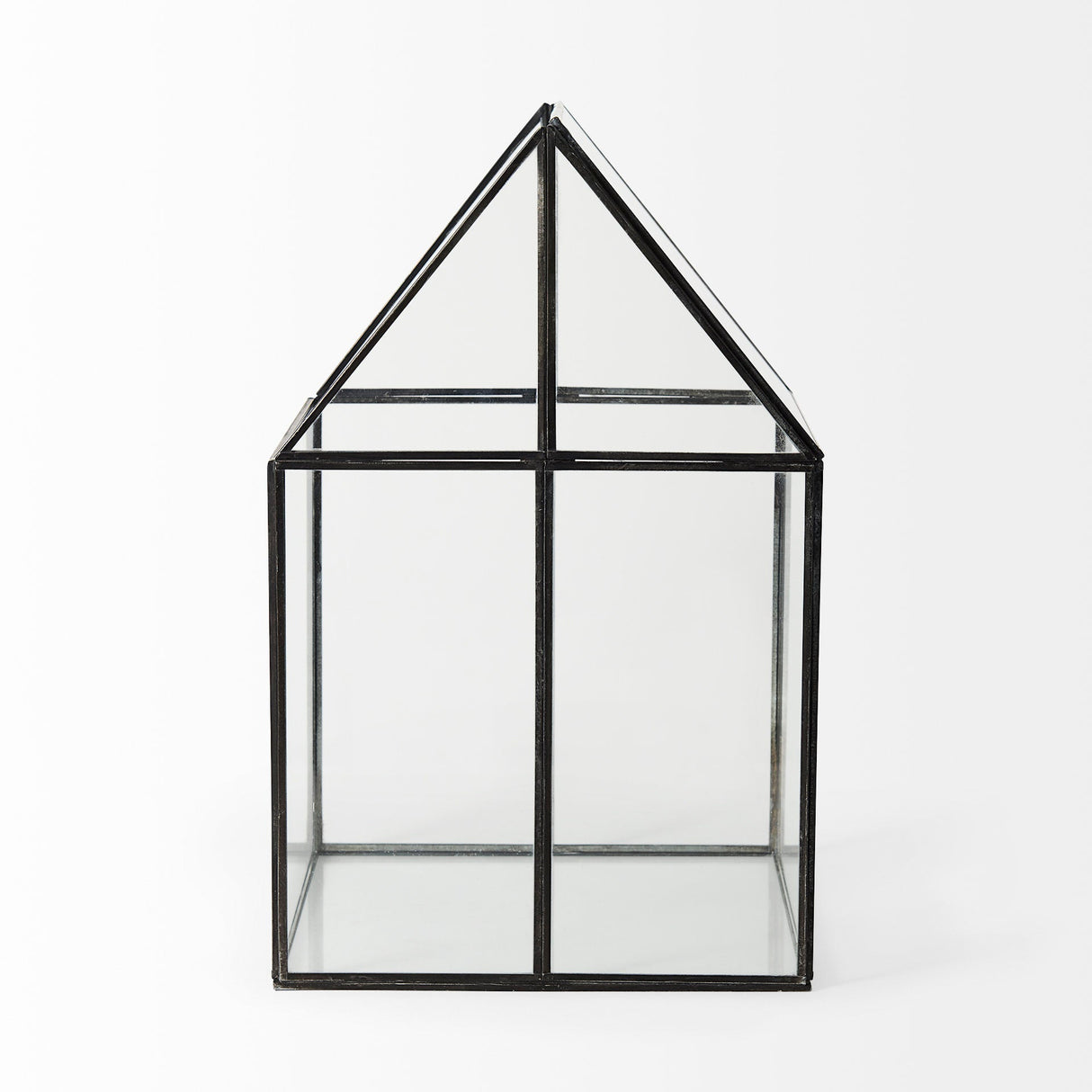 Sikes (Large) Hut Terrarium W/Glass Base by Mercana at Eve Furniture