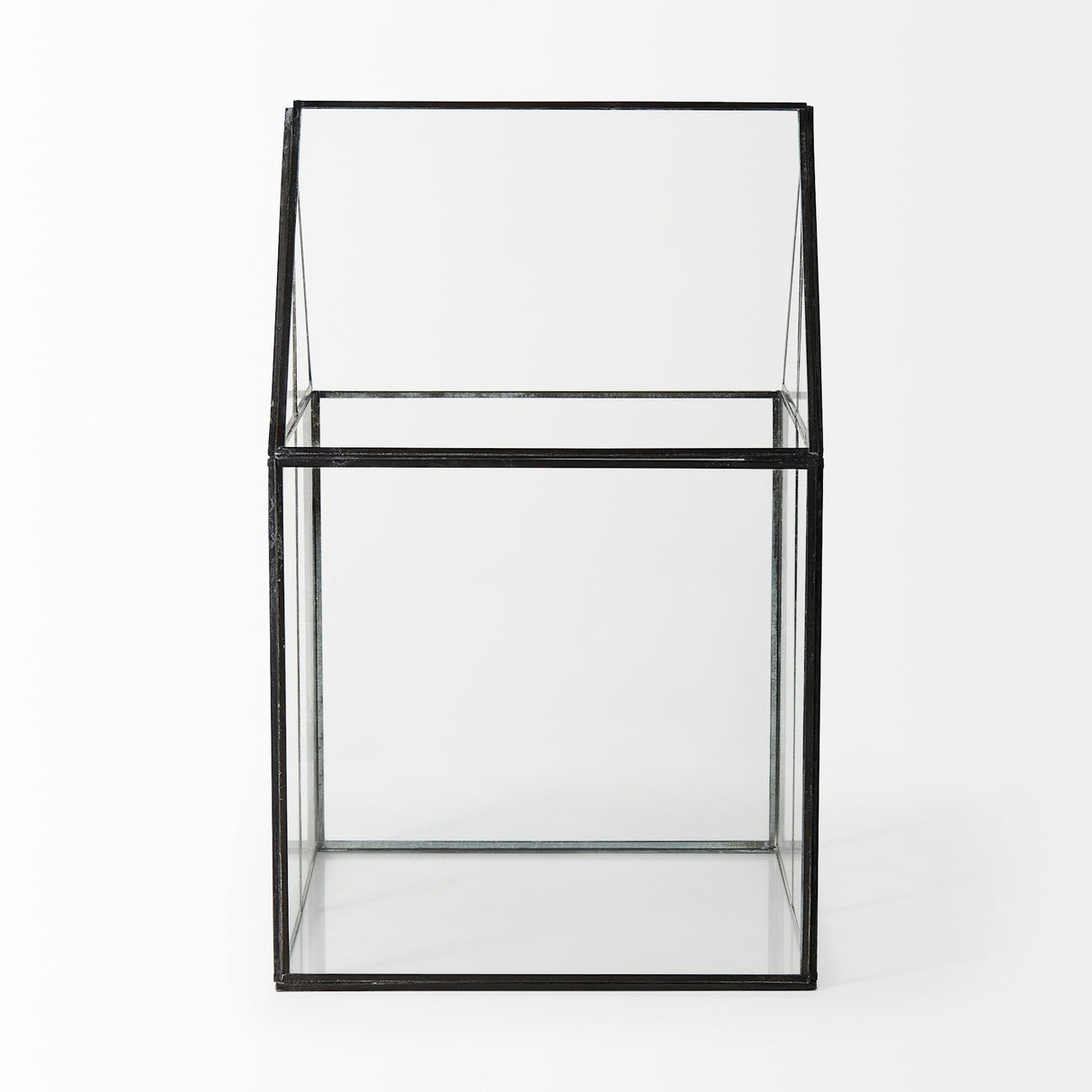 Sikes (Large) Hut Terrarium W/Glass Base by Mercana at Eve Furniture