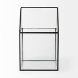 Sikes (Large) Hut Terrarium W/Glass Base by Mercana at Eve Furniture