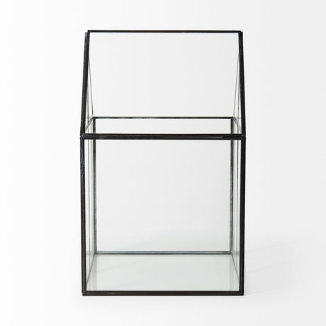 Sikes (Large) Hut Terrarium W/Glass Base by Mercana at Eve Furniture