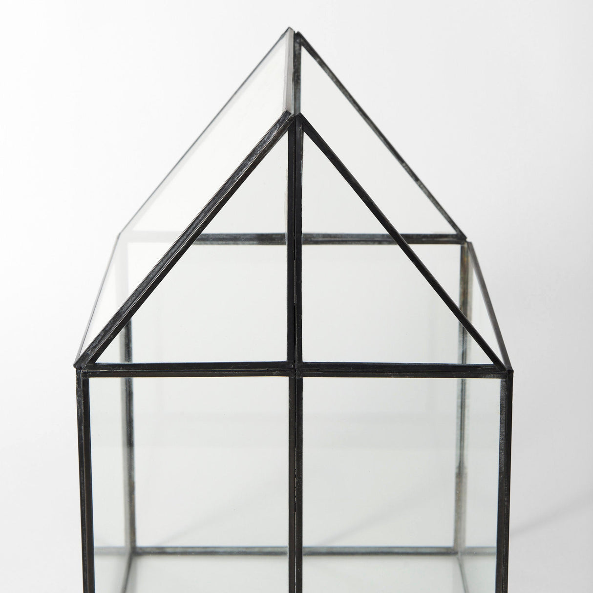 Sikes (Large) Hut Terrarium W/Glass Base by Mercana at Eve Furniture