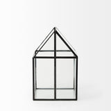 Sikes (Medium) Hut Terrarium W/Glass Base by Mercana at Eve Furniture