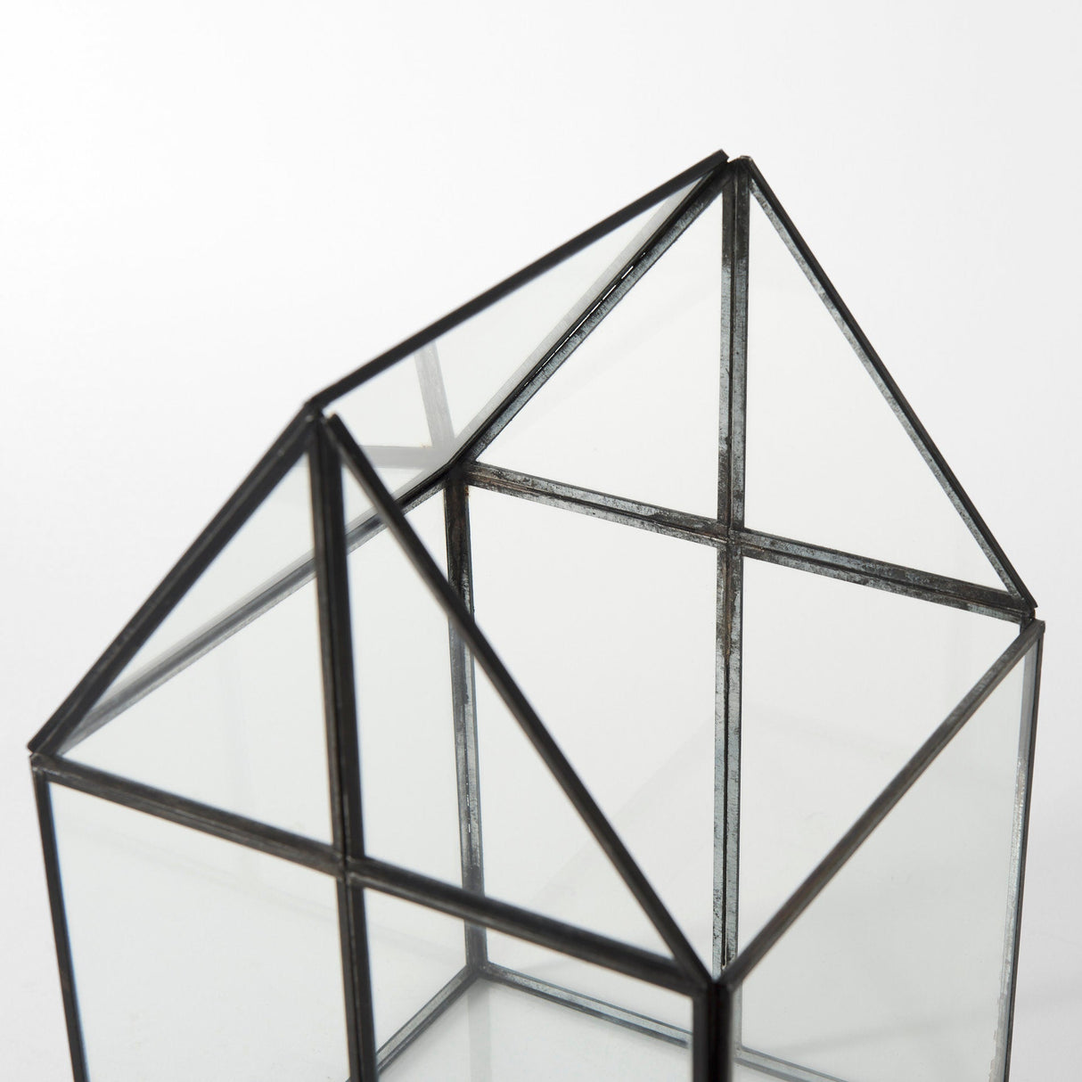 Sikes (Medium) Hut Terrarium W/Glass Base by Mercana at Eve Furniture