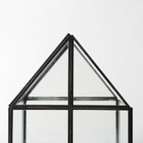 Sikes (Medium) Hut Terrarium W/Glass Base by Mercana at Eve Furniture