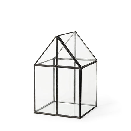 Sikes (Medium) Hut Terrarium W/Glass Base by Mercana at Eve Furniture
