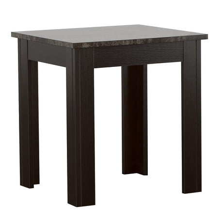 Silas 3-Piece Faux-marble Top Occasional Table Set Black